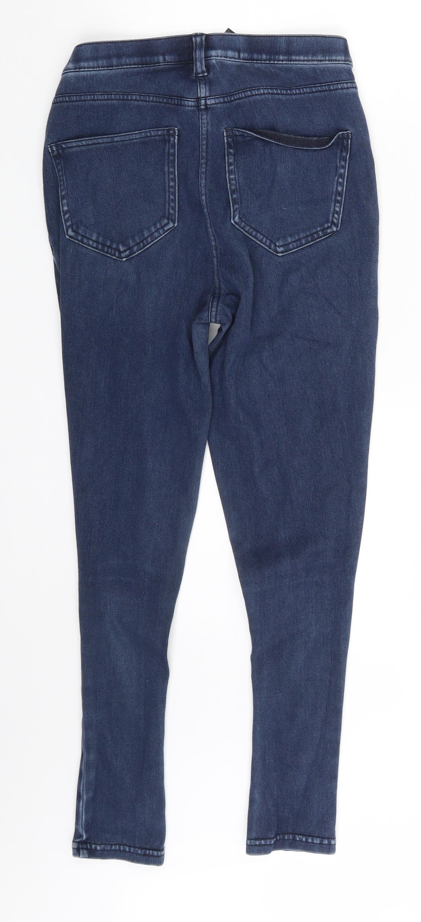 NEXT Womens Blue  Denim Jegging Leggings Size 8 L24 in