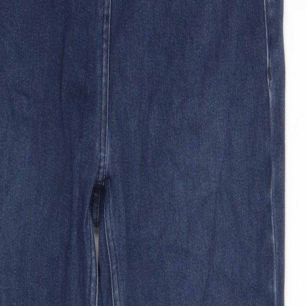 NEXT Womens Blue  Denim Jegging Leggings Size 8 L24 in