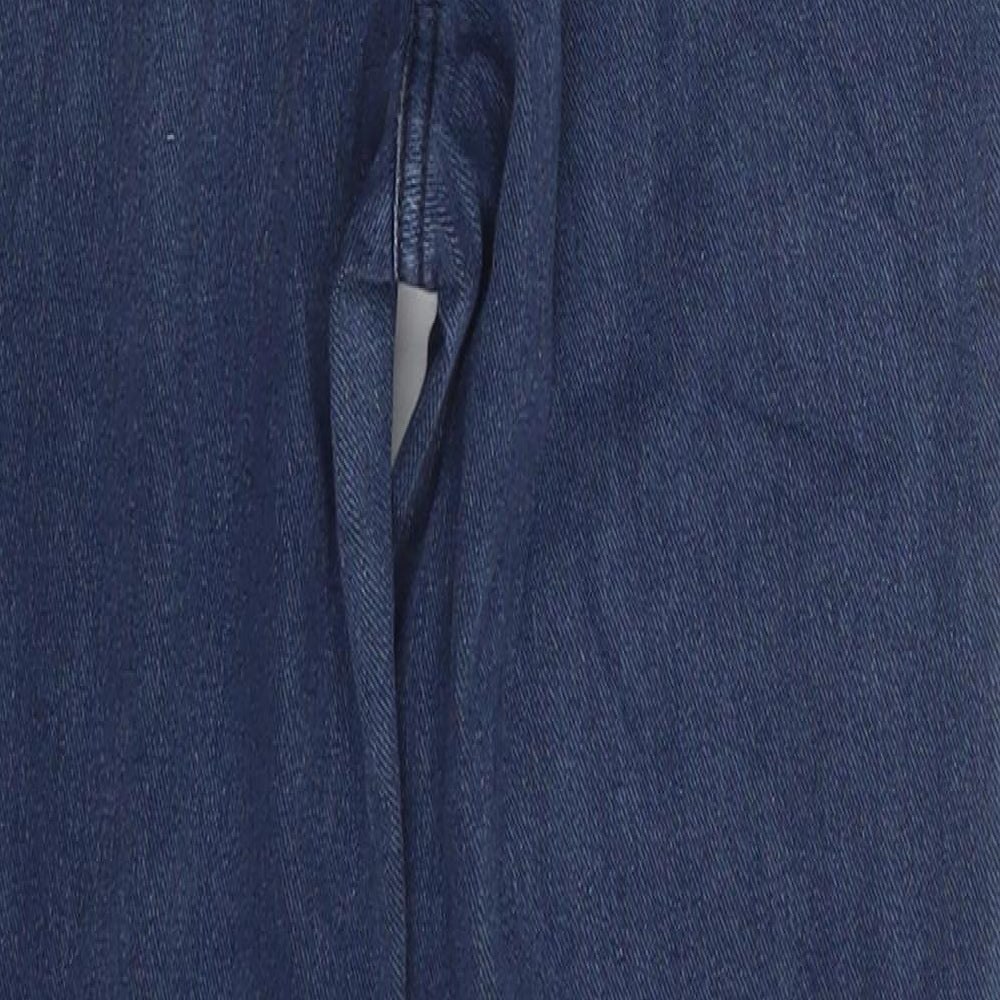 NEXT Womens Blue  Denim Jegging Leggings Size 8 L24 in