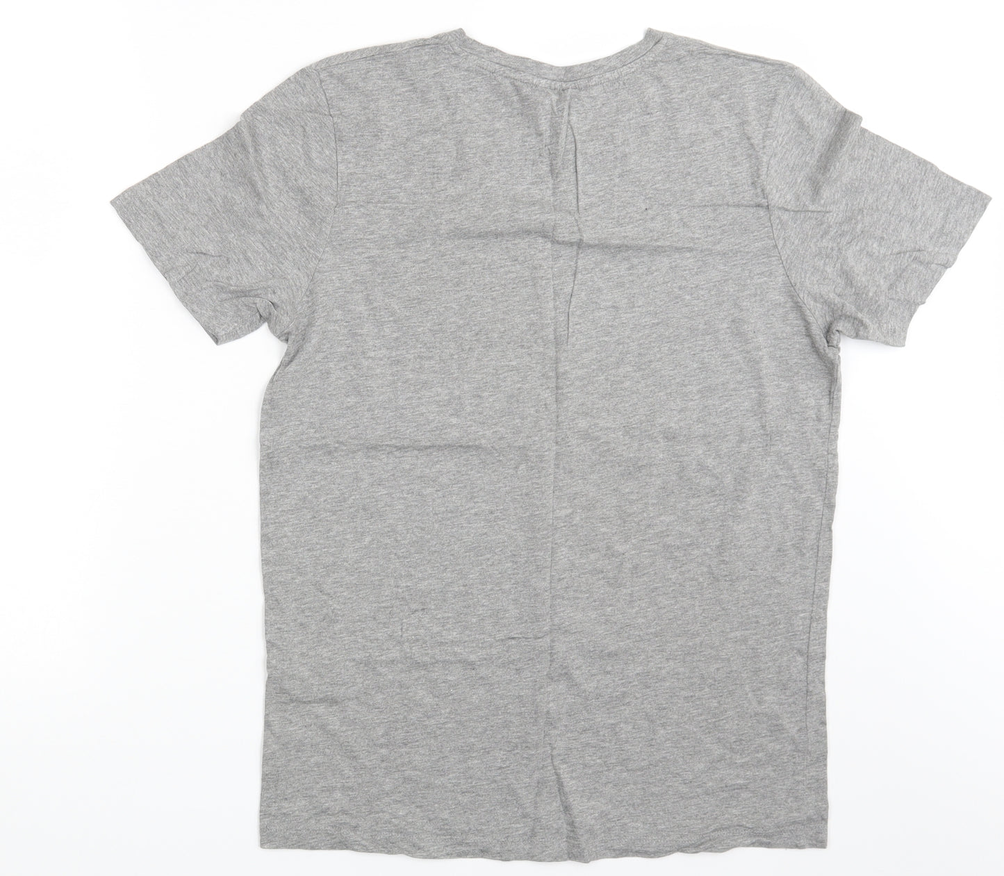 JACK & JONES Mens Grey    T-Shirt Size L