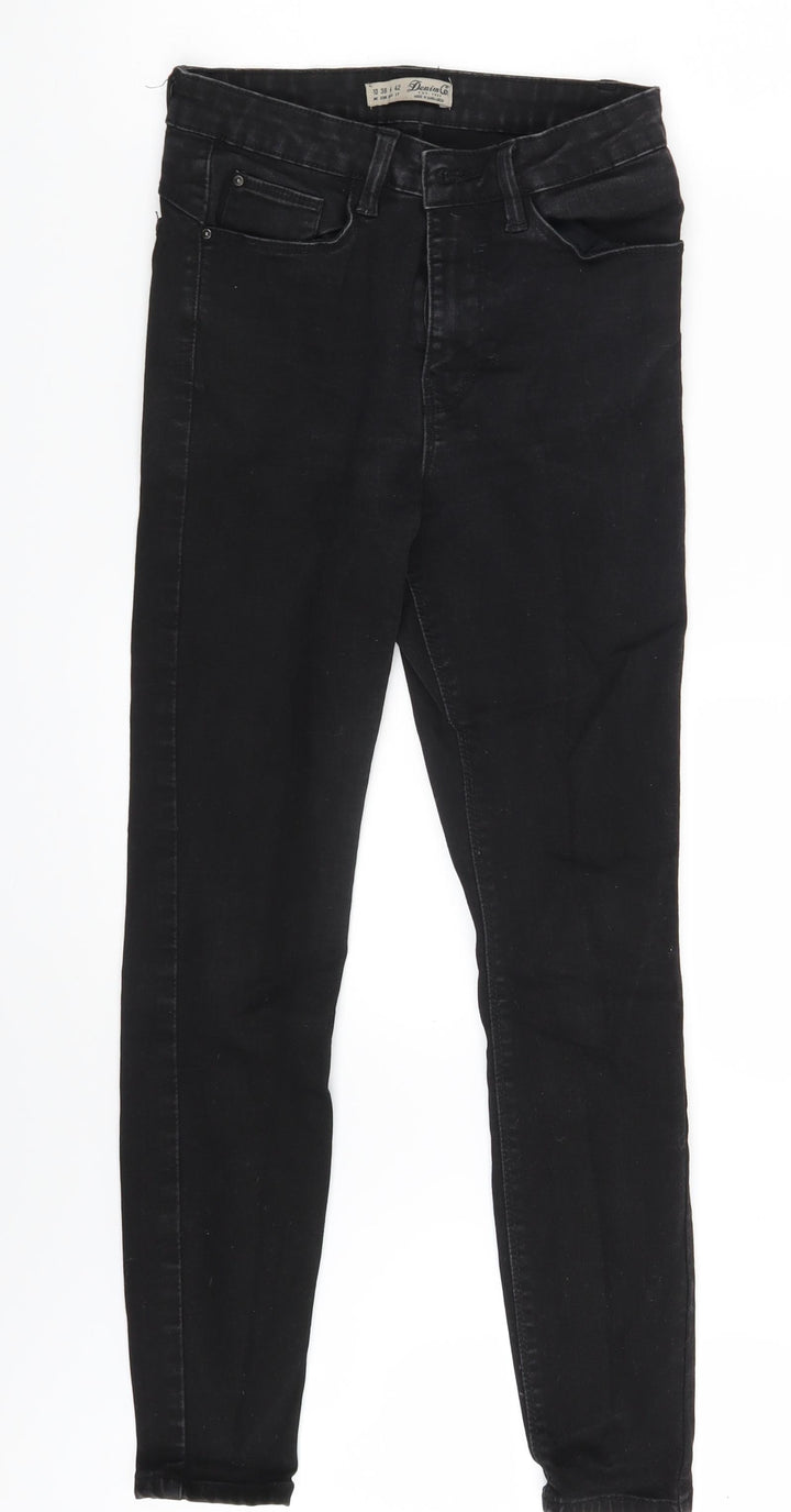 Denim Co. Womens Black Skinny Jeans Size 10 L26 in