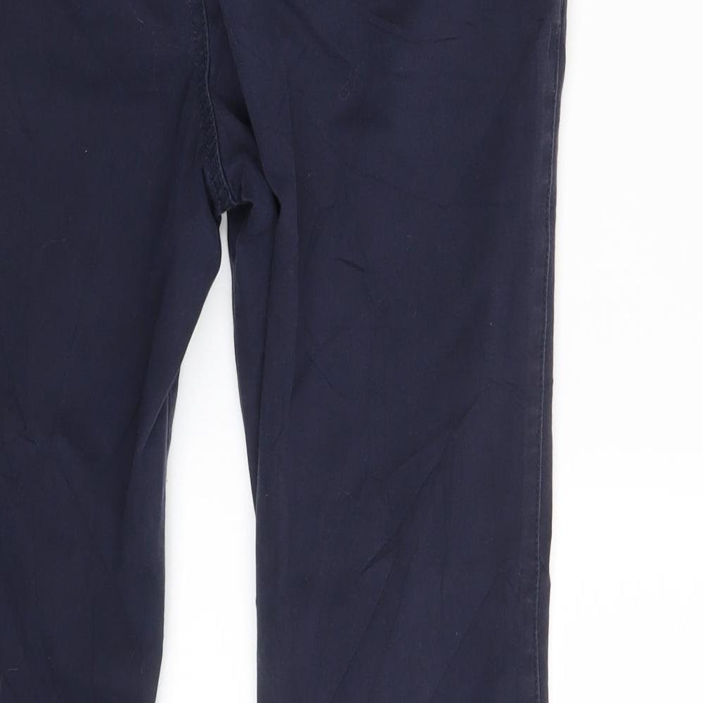Fat Face Womens Blue  Denim Trousers  Size 12 L26 in