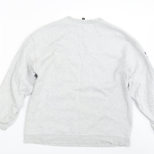 Divided Mens Grey   Pullover Jumper Size S
