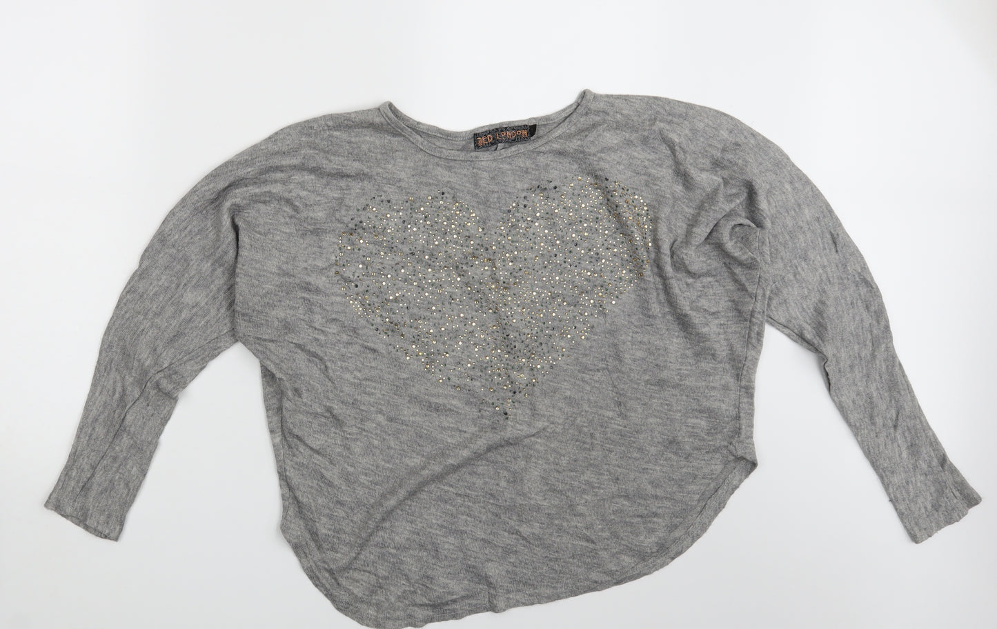 QED London Womens Grey   Pullover Jumper Size S