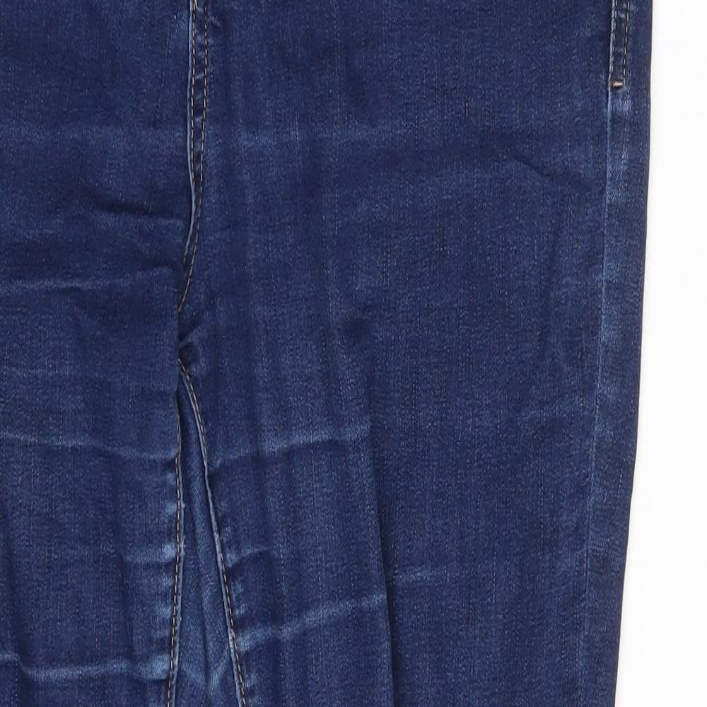 TU Womens Blue  Denim Straight Jeans Size 12 L26 in