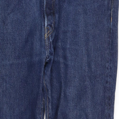 Levi's Mens Blue  Denim Straight Jeans Size 36 in L32 in