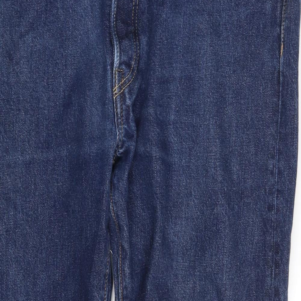 Levi's Mens Blue  Denim Straight Jeans Size 36 in L32 in