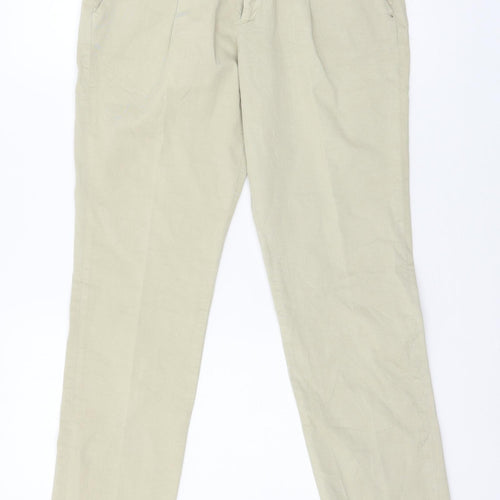 Maison Clochard Womens Beige   Trousers  Size 27 in L29 in