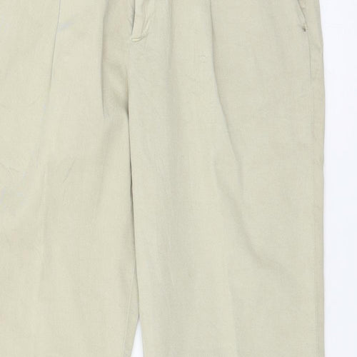 Maison Clochard Womens Beige   Trousers  Size 27 in L29 in