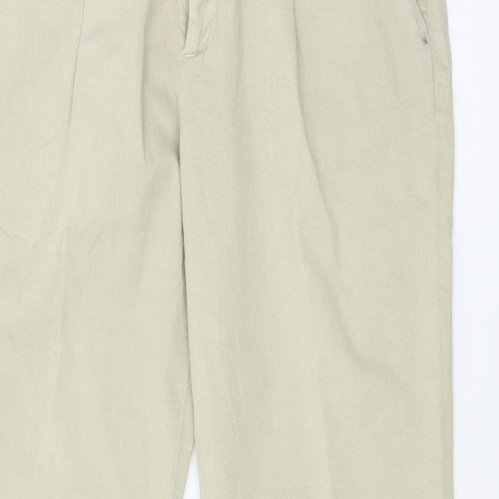 Maison Clochard Womens Beige   Trousers  Size 27 in L29 in