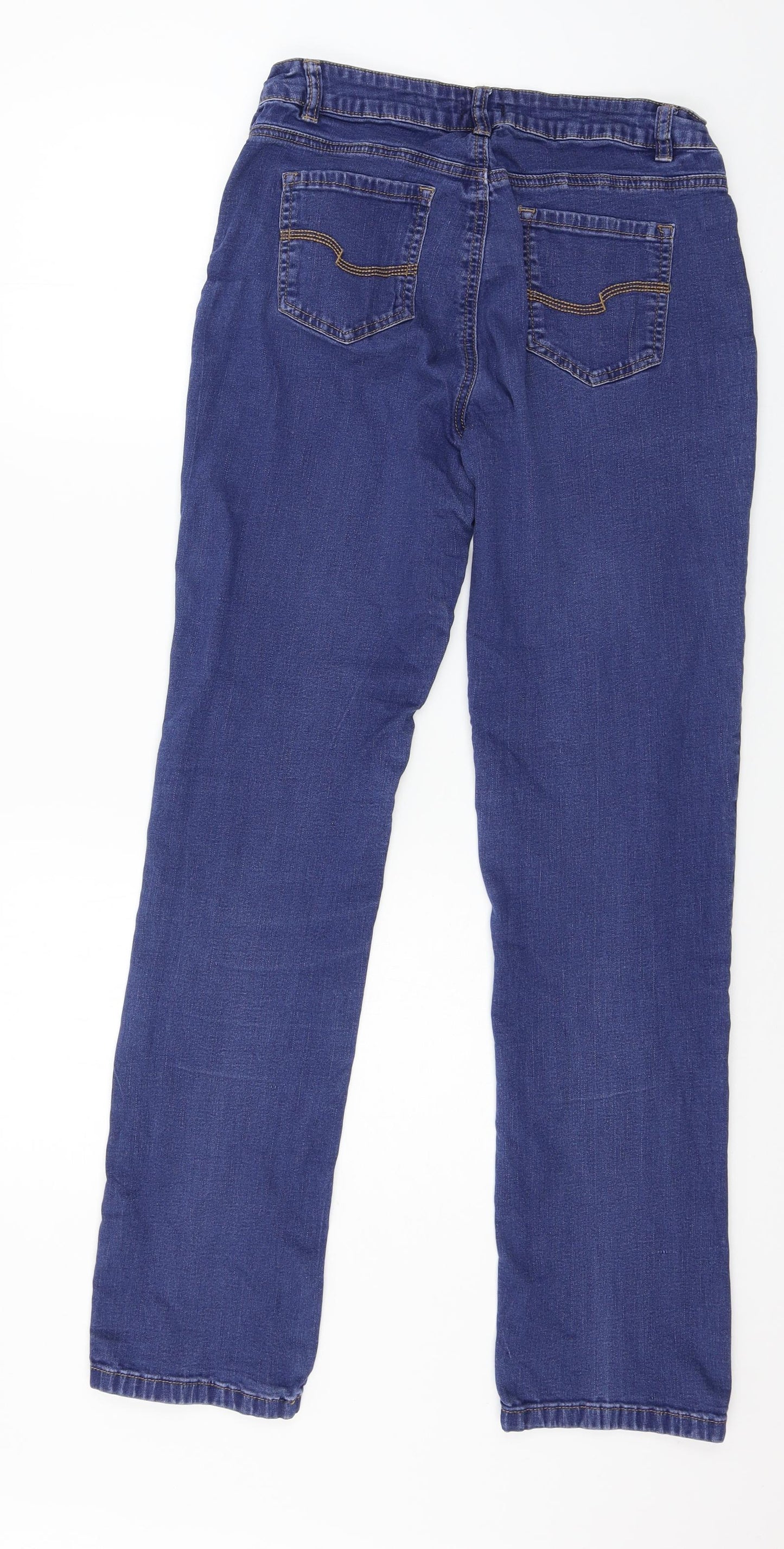 TU Womens Blue  Denim Skinny Jeans Size 12 L29 in
