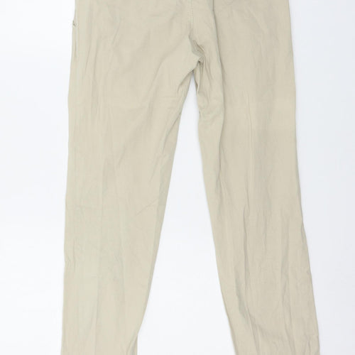 Preworn Womens Beige   Trousers  Size S L29 in