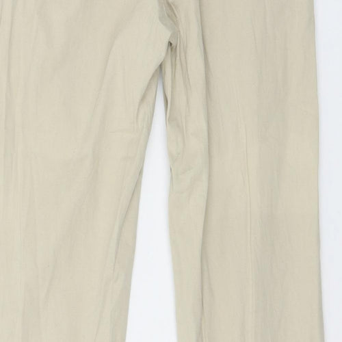 Preworn Womens Beige   Trousers  Size S L29 in