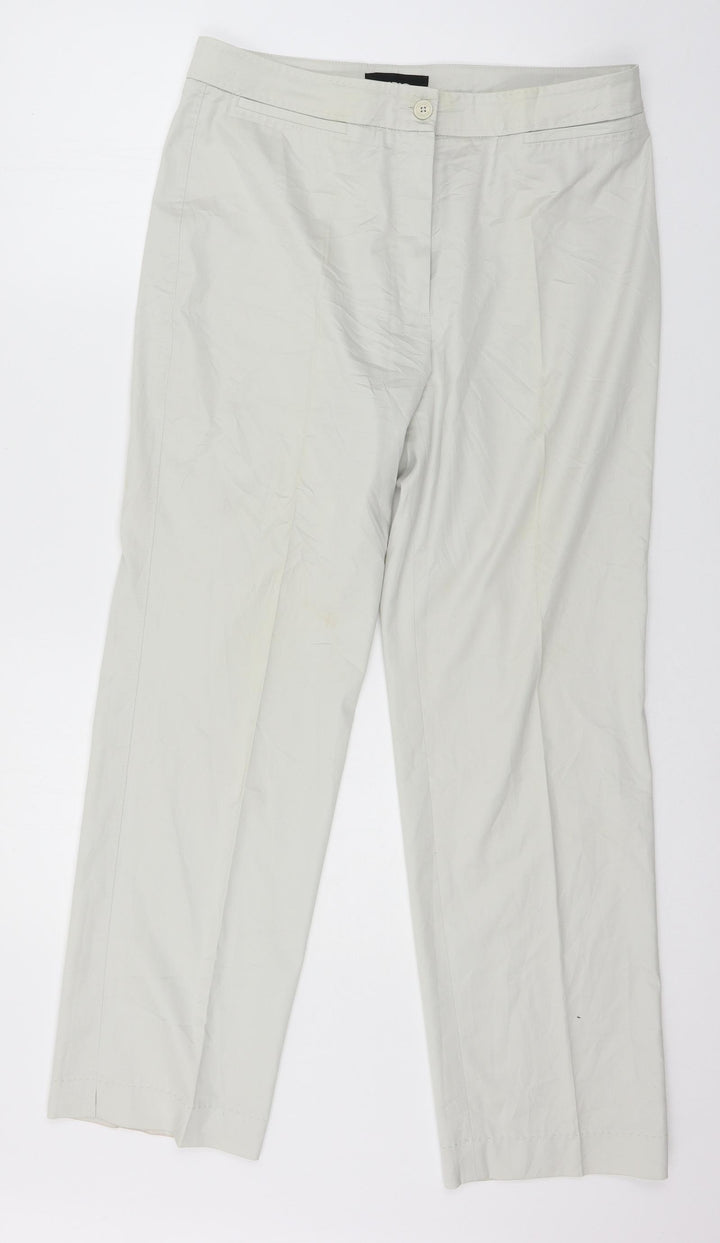 Cambio Womens Grey   Trousers  Size 14 L28 in