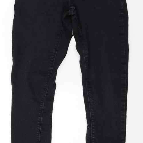 Dorothy Perkins Womens Black  Denim Skinny Jeans Size 8 L29 in
