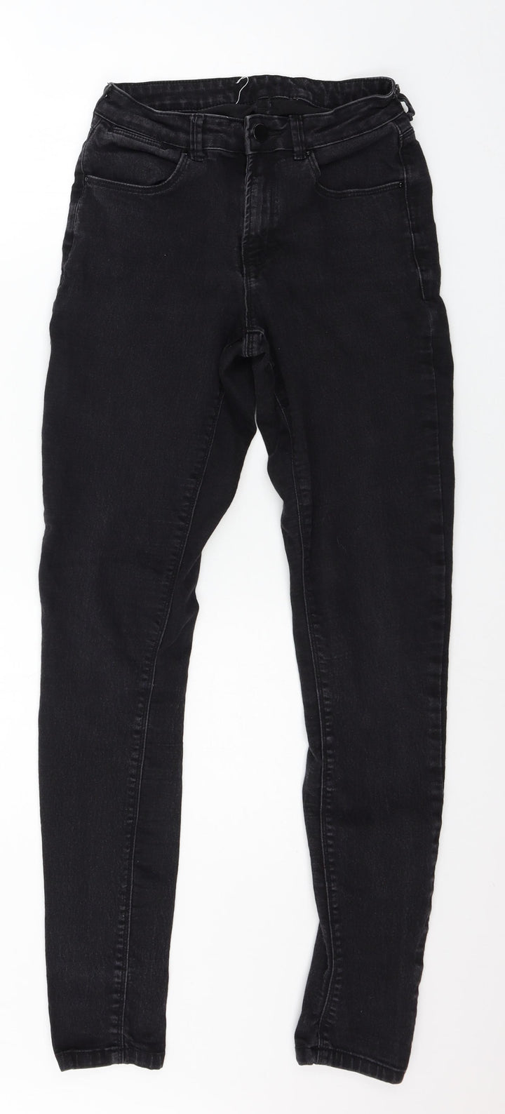 Dorothy Perkins Womens Black Denim Skinny Jeans Size 8 L29 in