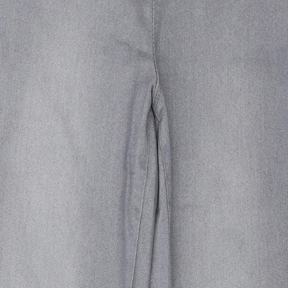PEP & CO Womens Grey  Denim Jegging Jeans Size 8 L29 in