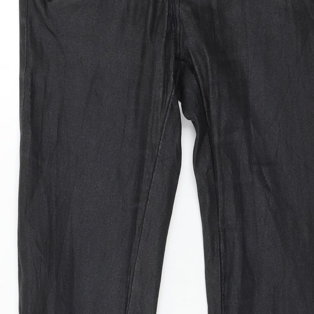 MISS RJ Womens Black  Denim Skinny Jeans Size 12 L29 in