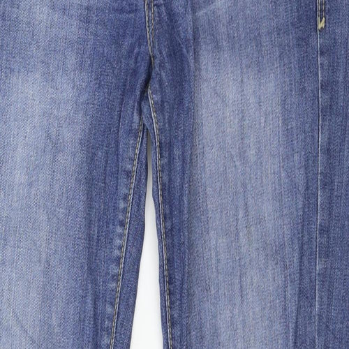 Mango Womens Blue  Denim Skinny Jeans Size 12 L29 in