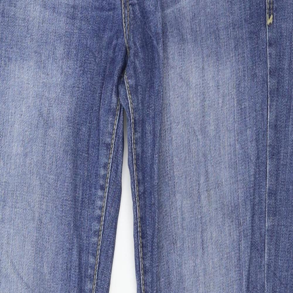 Mango Womens Blue  Denim Skinny Jeans Size 12 L29 in