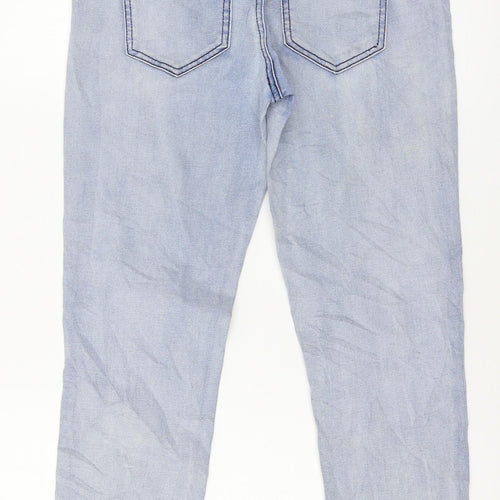Pieces Womens Blue  Denim Jegging Jeans Size 28 in L27 in
