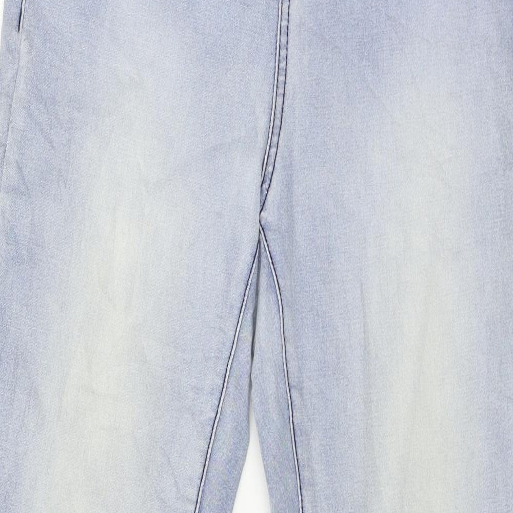Pieces Womens Blue  Denim Jegging Jeans Size 28 in L27 in
