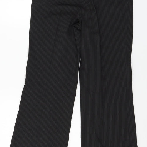 Preworn Womens Black   Trousers  Size 28 in L29 in