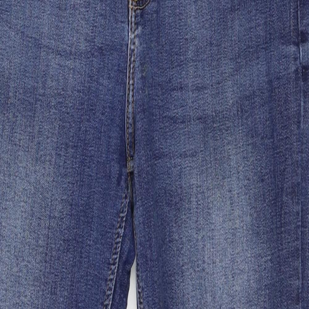 Denim & Co. Womens Blue  Denim Skinny Jeans Size 10 L27 in