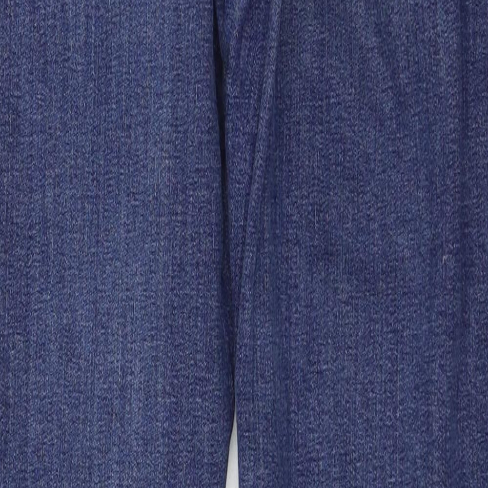 Denim & Co. Womens Blue  Denim Skinny Jeans Size 10 L27 in