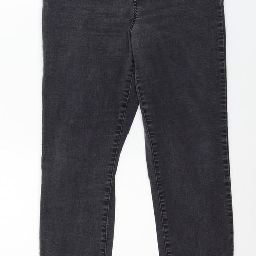 Saint Tropez Womens Grey  Denim Skinny Jeans Size 32 in L29 in