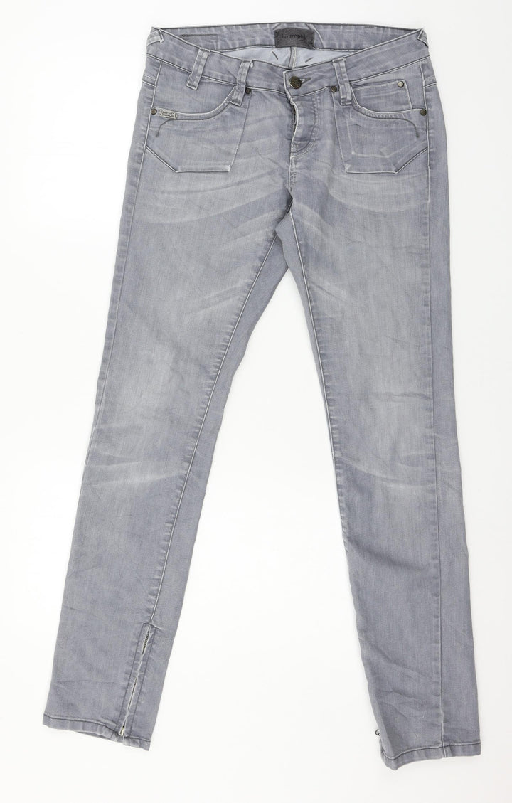 Triumph Womens Grey  Denim Skinny Jeans Size 30 in L32 in