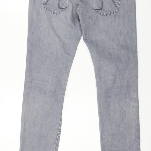 Triumph Womens Grey  Denim Skinny Jeans Size 30 in L32 in
