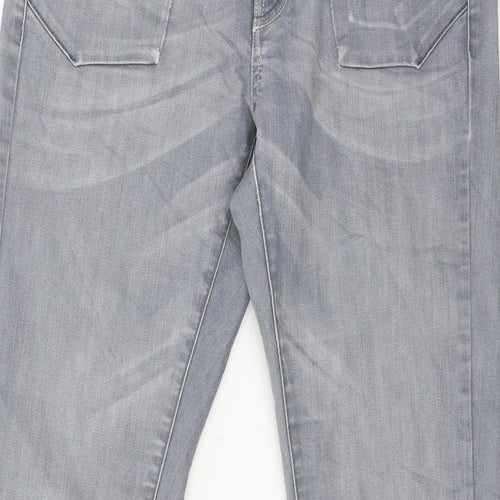 Triumph Womens Grey  Denim Skinny Jeans Size 30 in L32 in