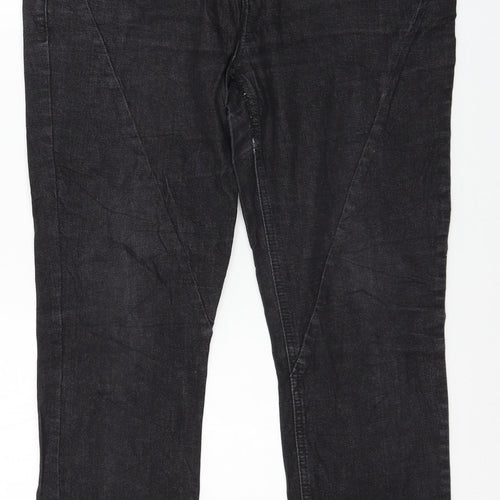 OPUS Womens Grey  Denim Skinny Jeans Size 12 L28 in