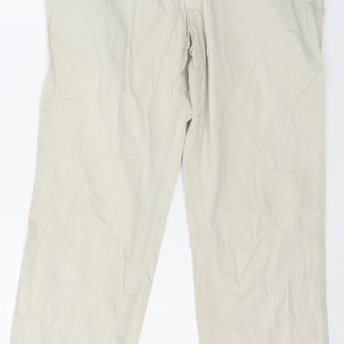 Take.Two Womens Beige   Trousers  Size 30 in L29 in