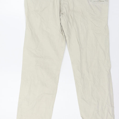 Take.Two Womens Beige   Trousers  Size 30 in L29 in