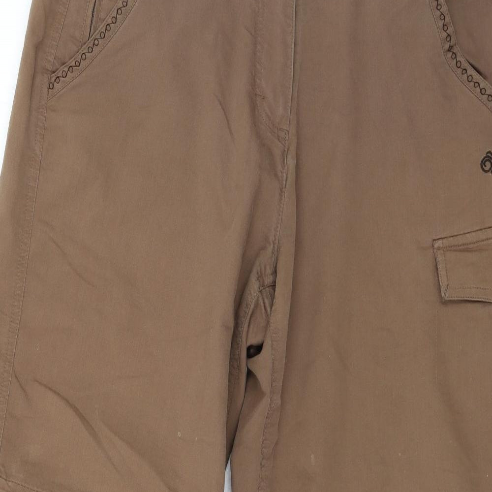 Craghoppers Womens Brown   Trousers  Size 14 L29 in