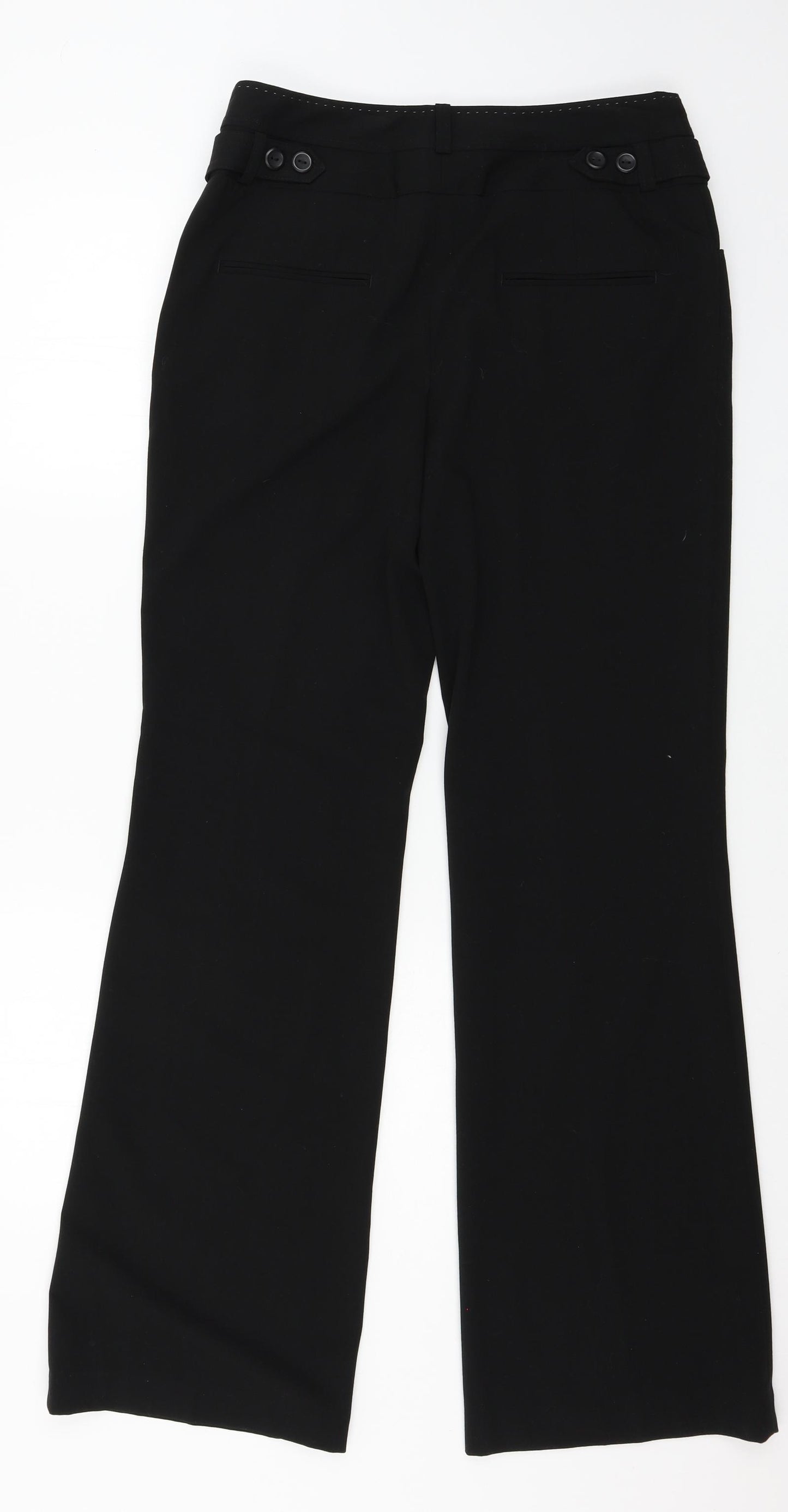 NEXT Womens Black   Trousers  Size 10 L31 in