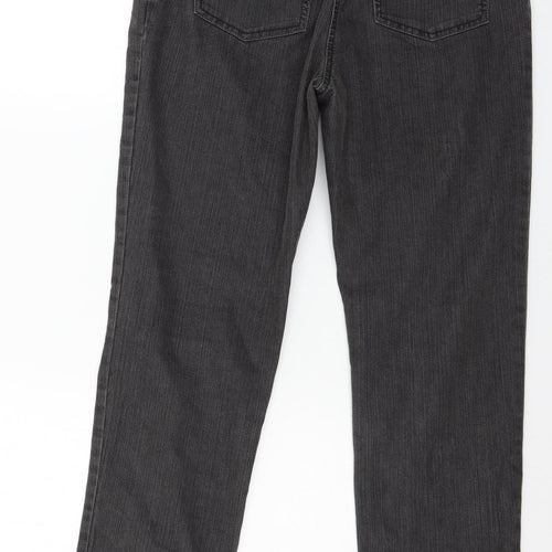 CC Collection Womens Grey  Denim Straight Jeans Size 32 in L28 in