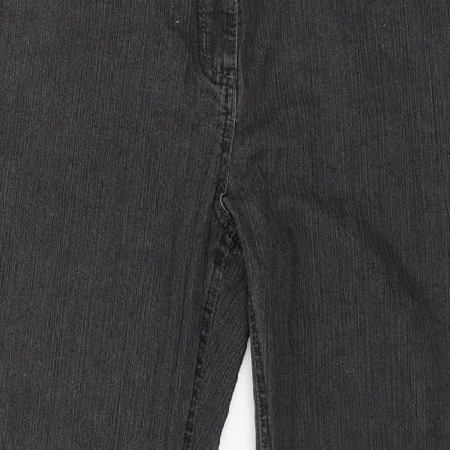 CC Collection Womens Grey  Denim Straight Jeans Size 32 in L28 in