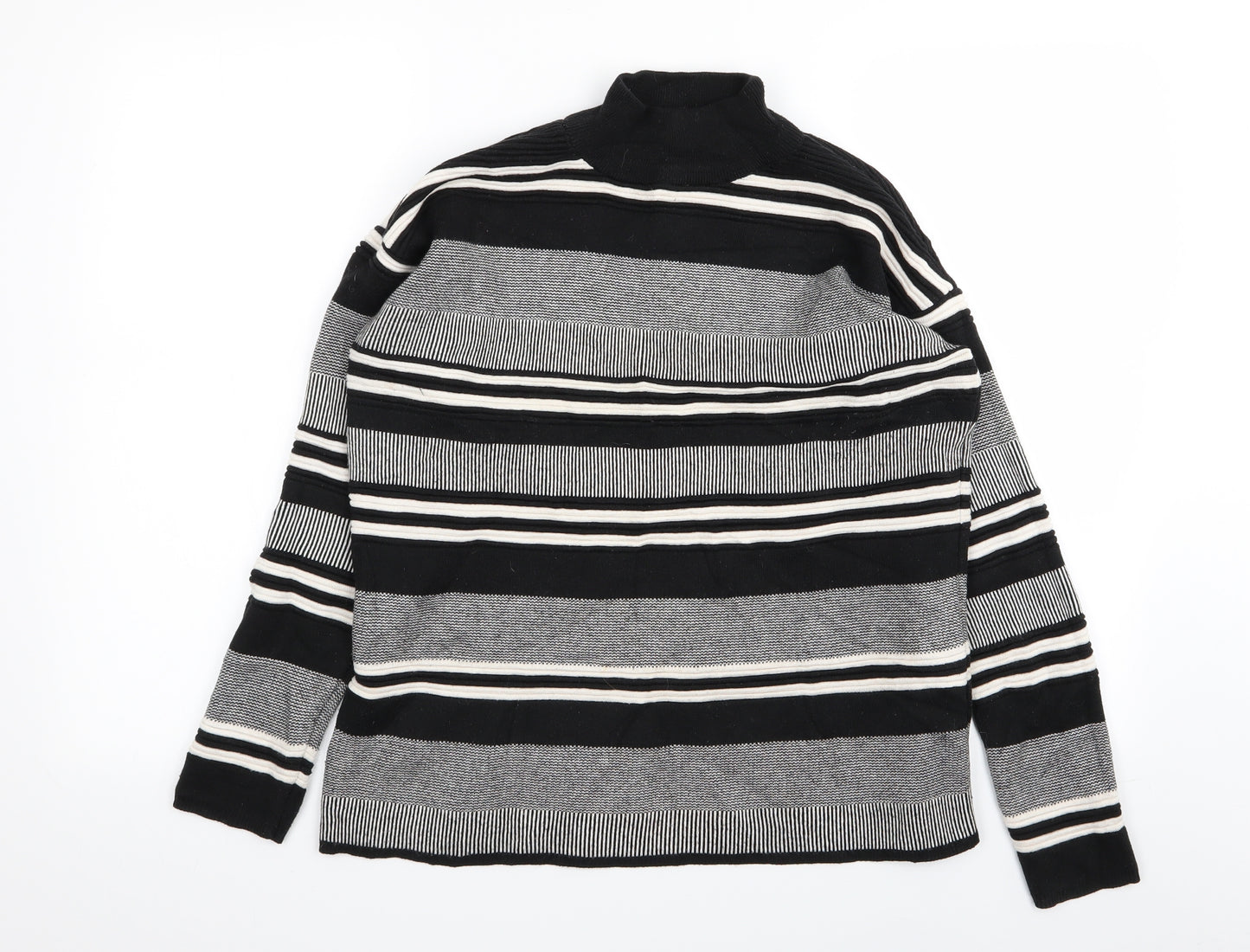 New Look Womens Multicoloured Striped  Pullover Jumper Size 10