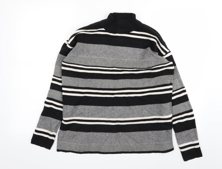 New Look Womens Multicoloured Striped  Pullover Jumper Size 10
