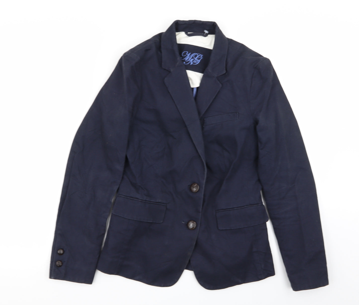 MNG Womens Blue   Jacket Blazer Size XS