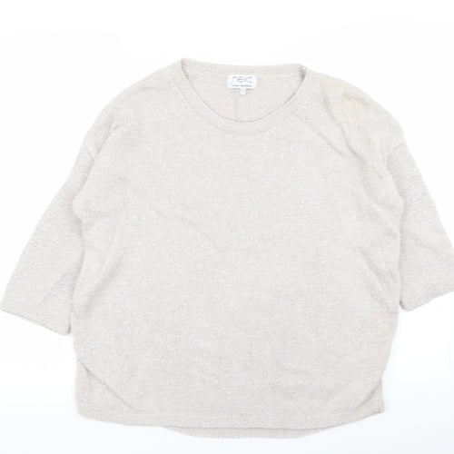 NEXT Womens Grey   Pullover Jumper Size 14