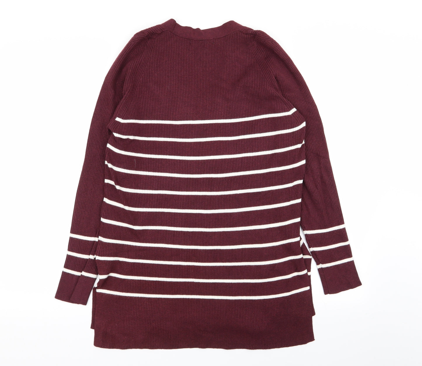 M&S Womens Multicoloured Striped  Pullover Jumper Size 10