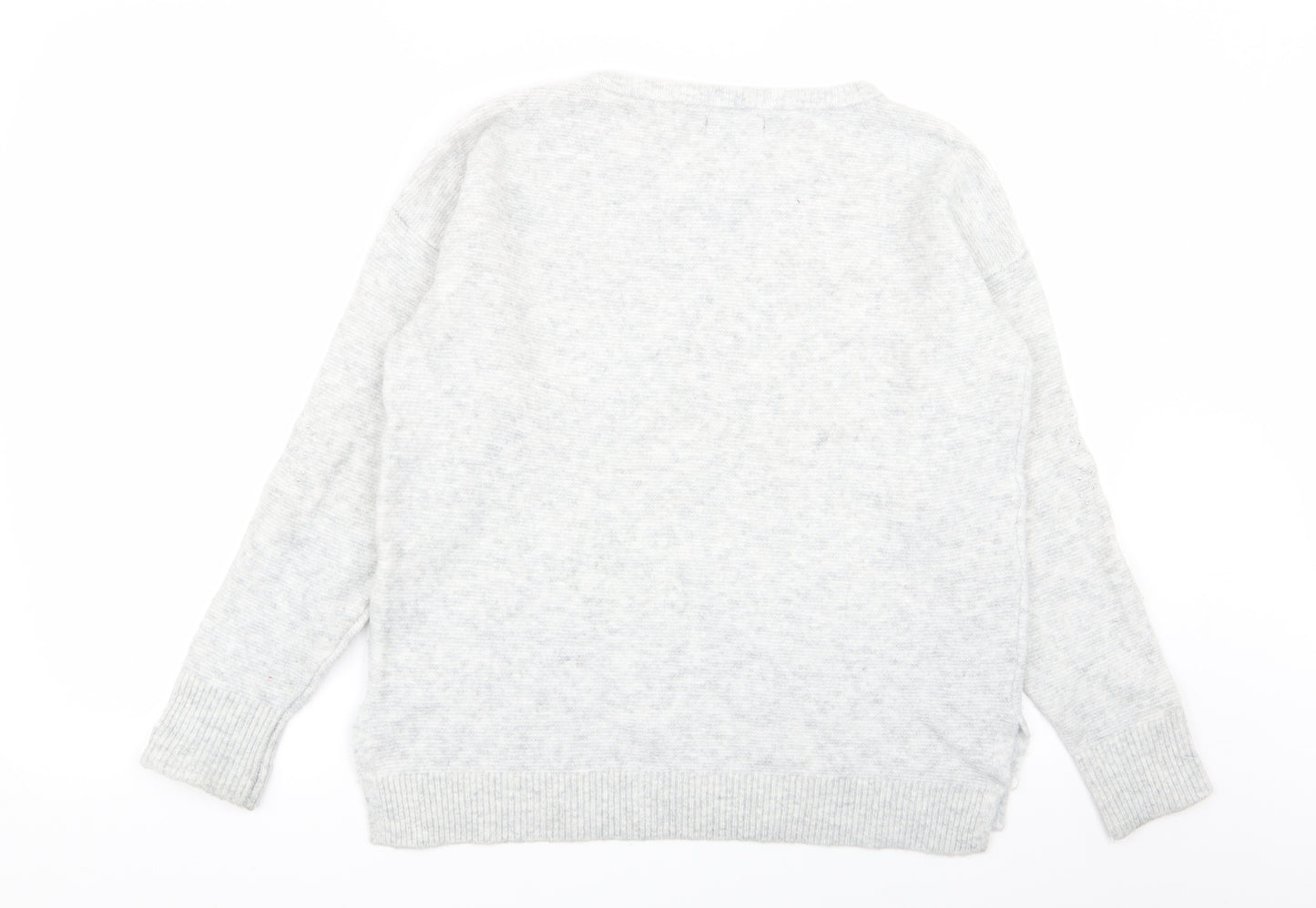 Primark Womens Grey Polka Dot  Pullover Jumper Size 10