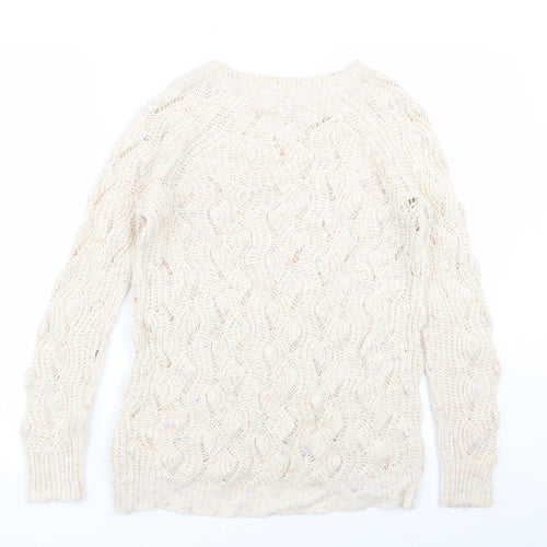 Red Herring Womens Beige   Pullover Jumper Size 10