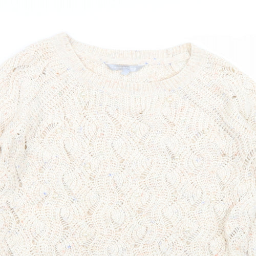 Red Herring Womens Beige   Pullover Jumper Size 10
