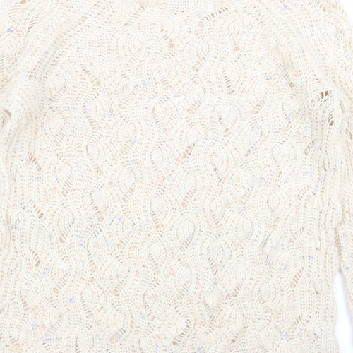 Red Herring Womens Beige   Pullover Jumper Size 10