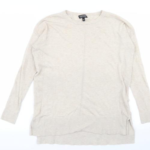 Topshop Womens Beige   Pullover Jumper Size 8